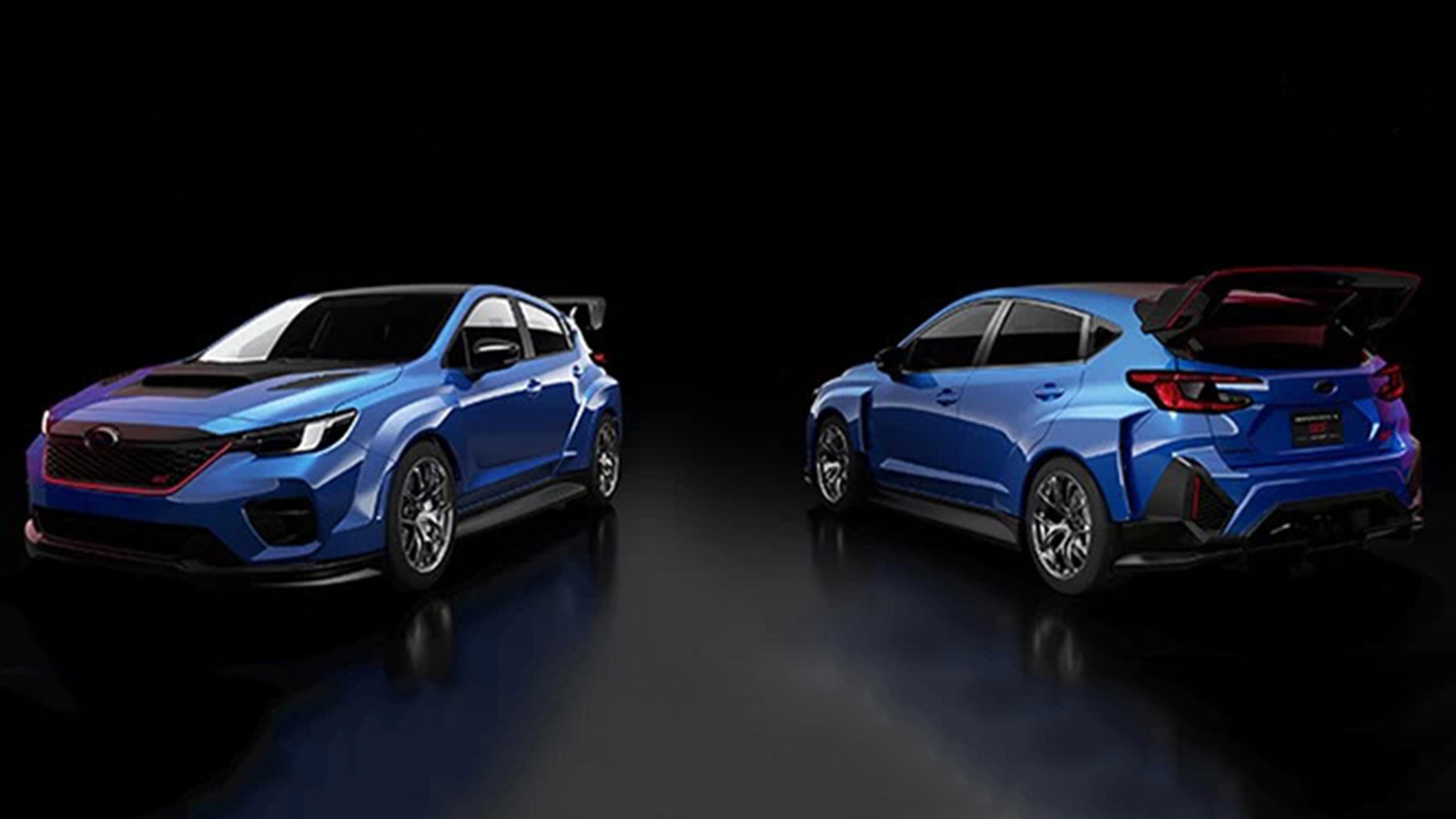 Πλήρης εμφάνιση για τo Subaru STI Performance-Β. 